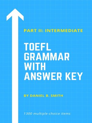 cover image of TOEFL Grammar With Answer Key Part II